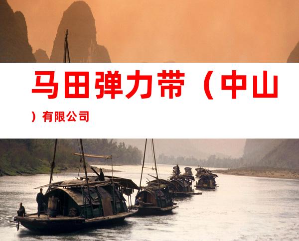 马田弹力带（中山）有限公司